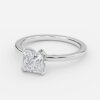 1 carat solitaire princess cut engagement ring