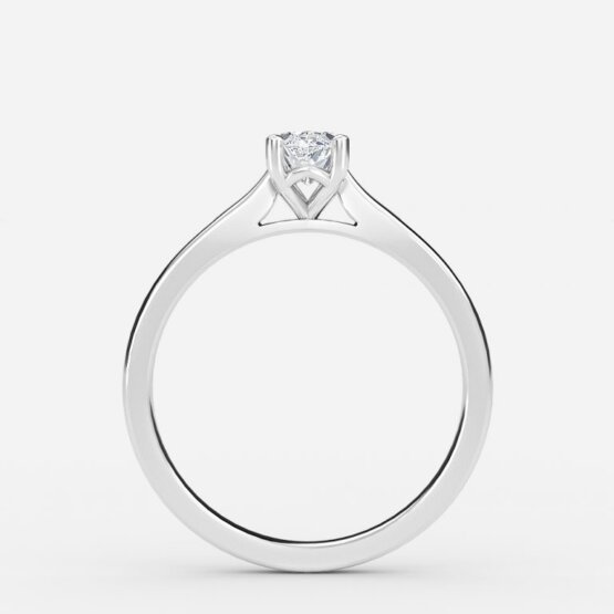 13 carat 14k white gold marquise solitaire diamond engagement ring