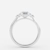 2 carat diamond cluster ring
