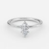 2 carat marquise diamond solitaire ring