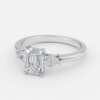 3-stone diamond anniversary ring