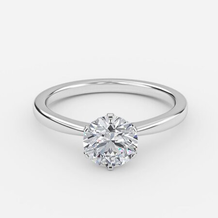 Talia Round Solitaire Engagement Ring