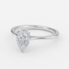 5 stone pear diamond ring