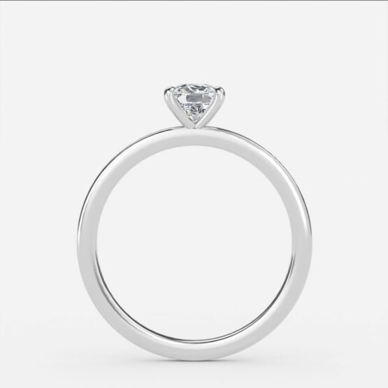Jiani Cushion Solitaire Engagement Ring