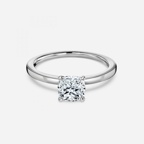 Jiani Cushion Solitaire Engagement Ring