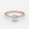 dainty oval engagement rings