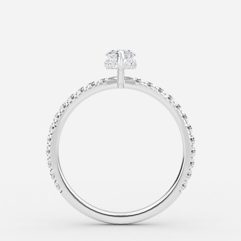 lab created marquise engagement rings