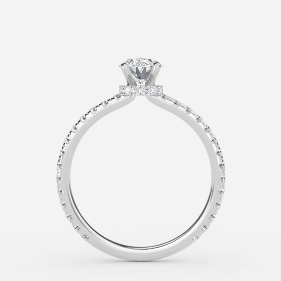 lab created oval diamond engagement rings