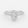 marquise diamond halo