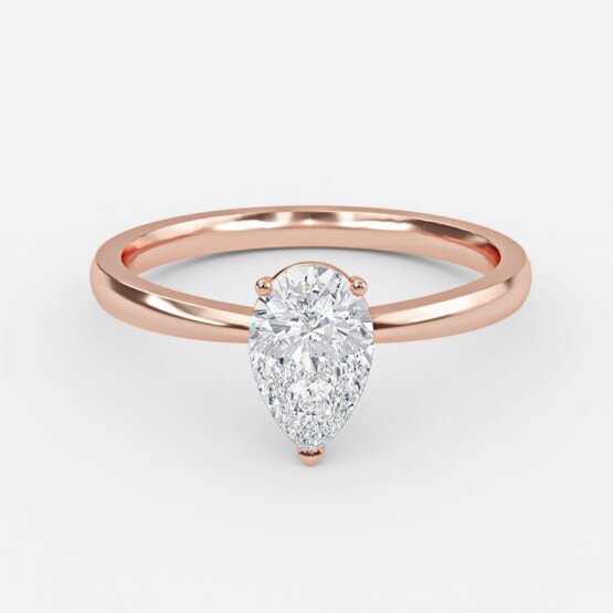 Esme Pear Solitaire Engagement Ring