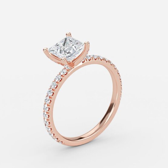 Josephine Princess Unique Engagement Ring