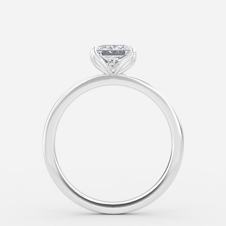 princess cut diamond ring solitaire