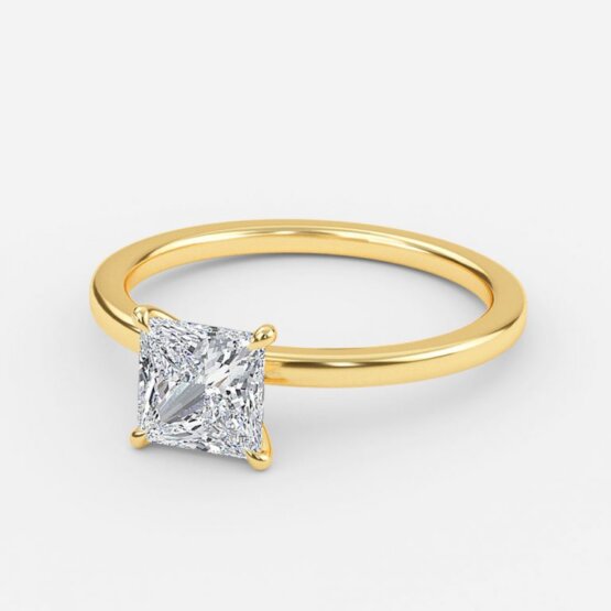 Jiani Princess Solitaire Engagement Ring