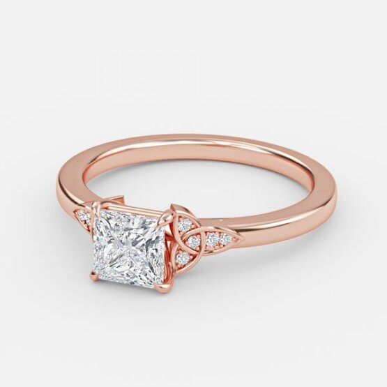 Jolie Princess Vintage Engagement Ring