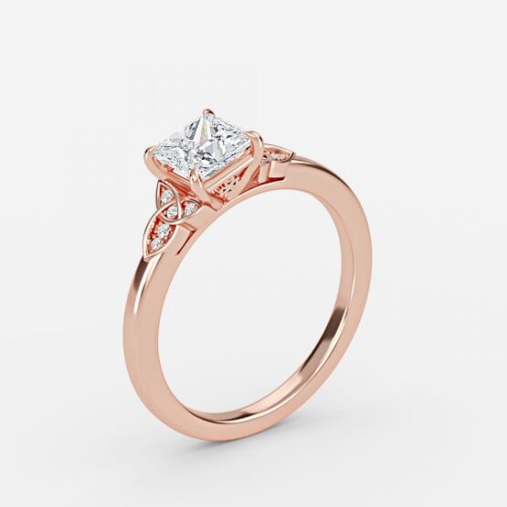 Jolie Princess Vintage Engagement Ring