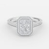 2.5 carat diamond ring radiant