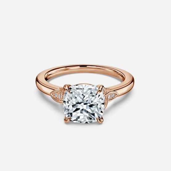 Jolie Cushion Vintage Engagement Ring