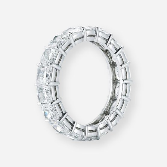 Classic Cushion Eternity Band