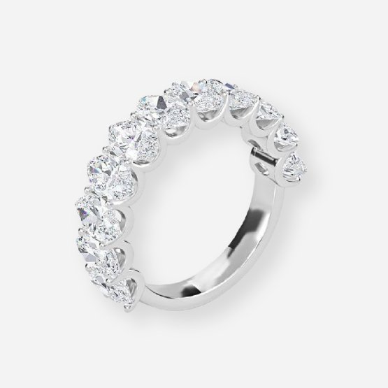 11 Stone Marquise Anniversary Band