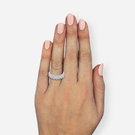 11 Stone Marquise Anniversary Band