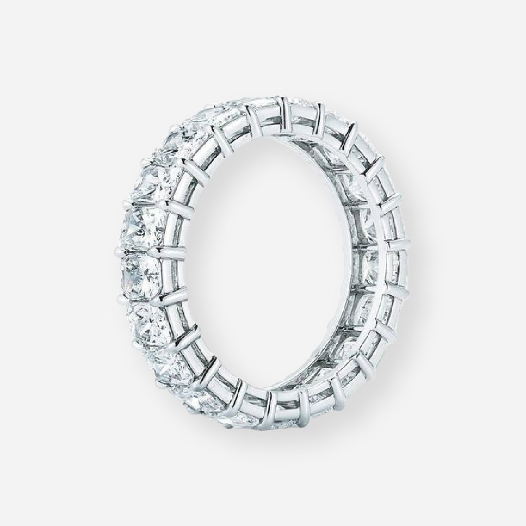Azalea Radiant Lab Grown Diamond Full Eternity Wedding Band