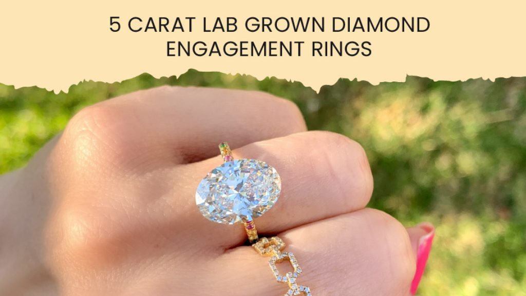 Stunning 5 Carat Diamond Ring that Set the Fashion Ablaze