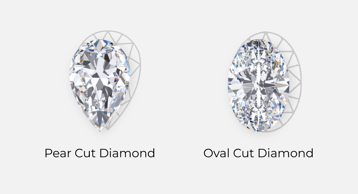Pear vs Oval Cut Diamond: Which One to Choose