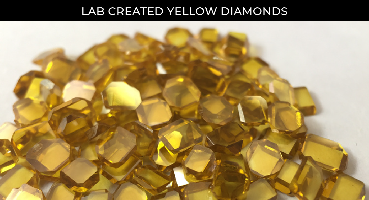 What are Lab-Created Yellow Diamonds