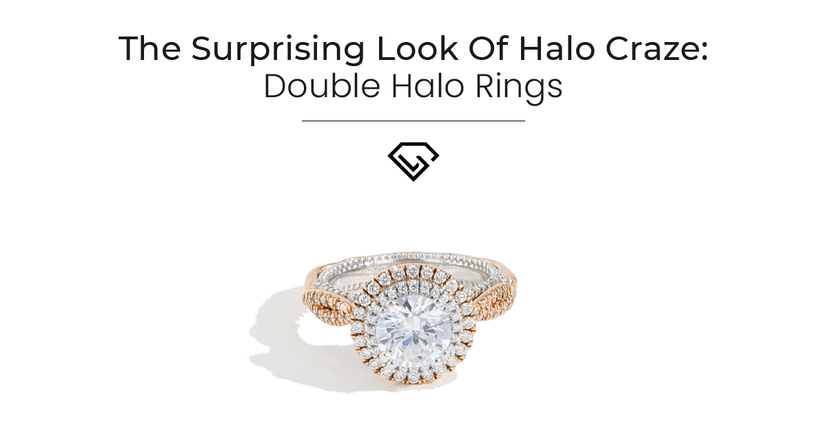halo ring with lab grown diamond