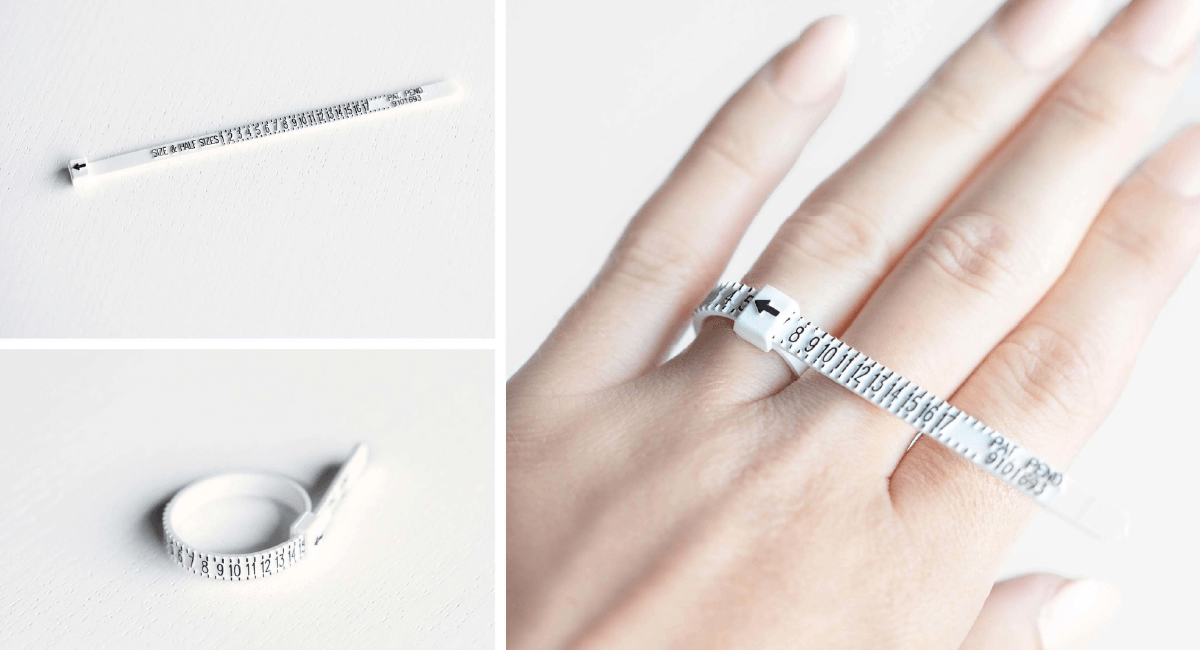 How to Measure Ring Size with Plastic Strip?