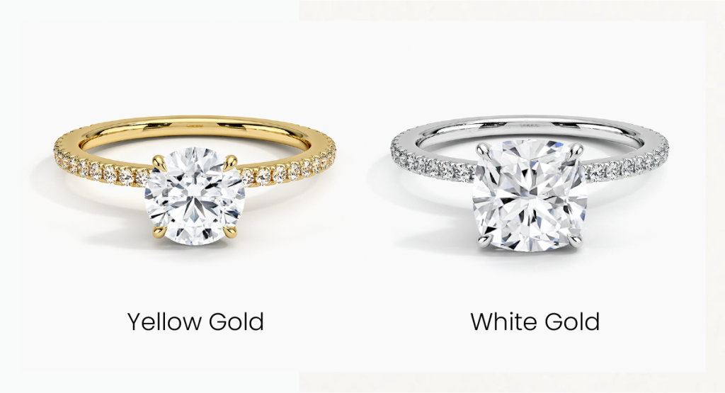 White Gold vs Yellow Gold How Do They Differ?