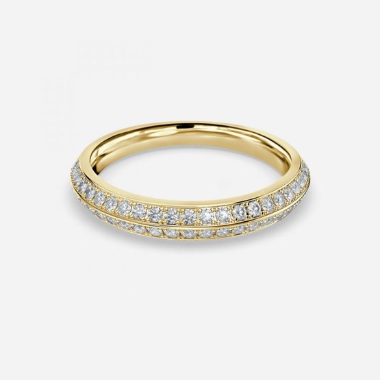 0.6ct Florence Anniversary Band In 14K Yellow Gold (US Size: 4.5)