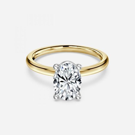 Lydia Oval Solitaire Engagement Ring