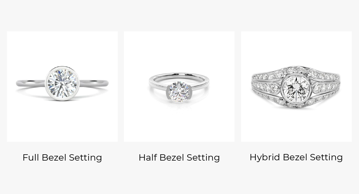 Half Bezel East West Emerald Cut Diamond Engagement Ring – J. Keith's  Jewelry