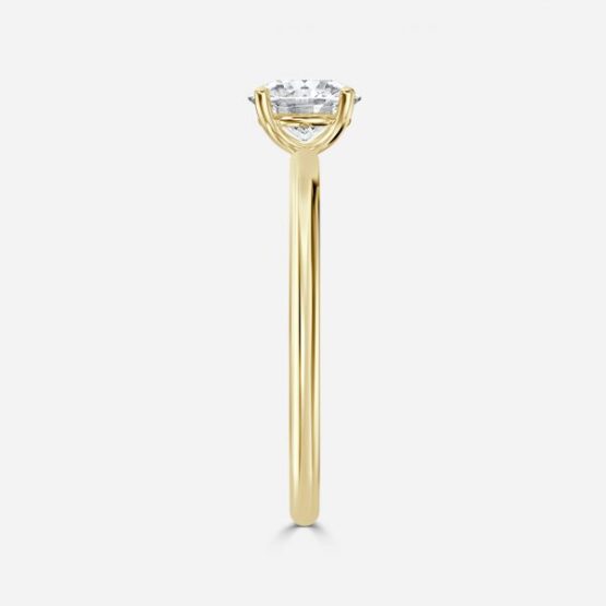 Adaya Round Solitaire Engagement Ring