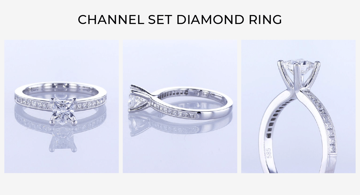 Designing a Channel Set Diamond Rings