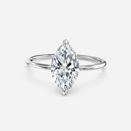 Adaya Marquise Solitaire Engagement Ring