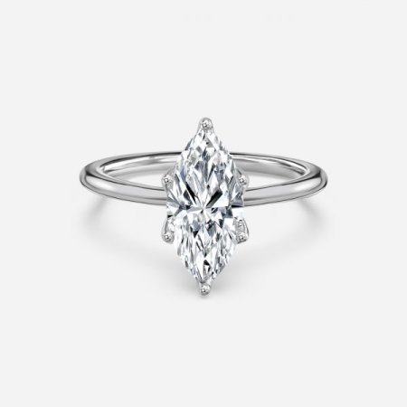 Isoke Marquise Solitaire Engagement Ring