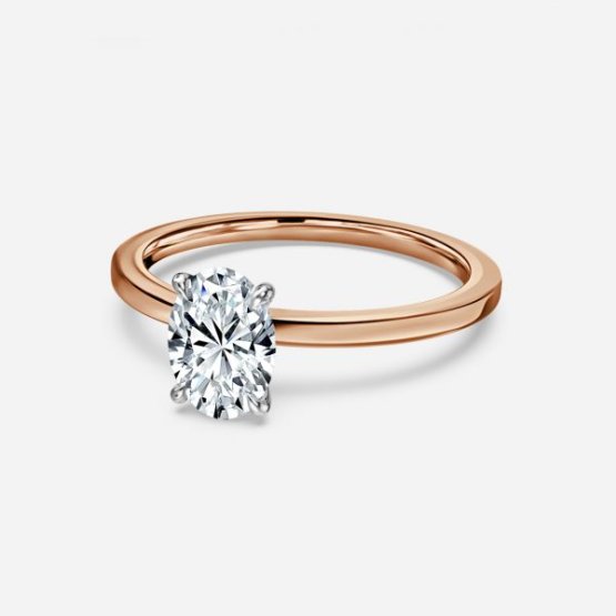 Isabella Oval Solitaire Engagement Ring