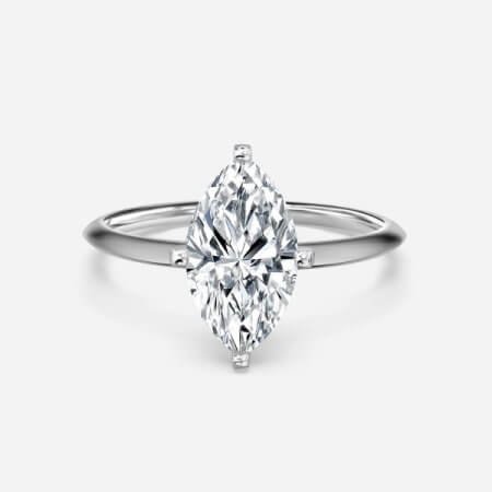 Alika Marquise Solitaire Engagement Ring