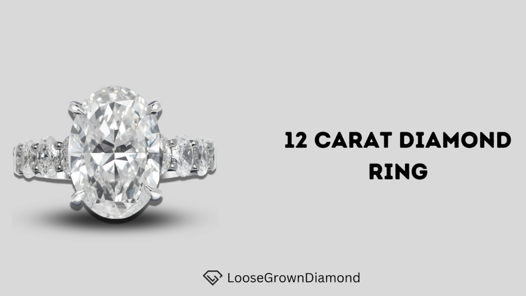 STUNNING 12 CARAT DIAMOND RING THAT SET THE FASHION FRENZY