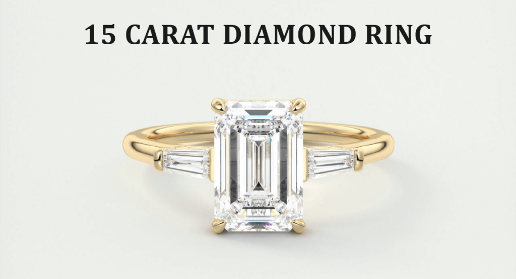 Stunning 15 Carat Diamond Ring that Set the Fashion Frenzy