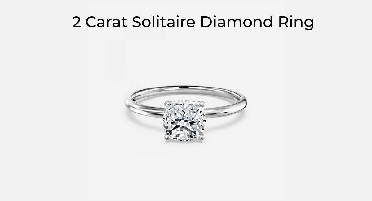 2 Carat Solitaire Engagement Rings 