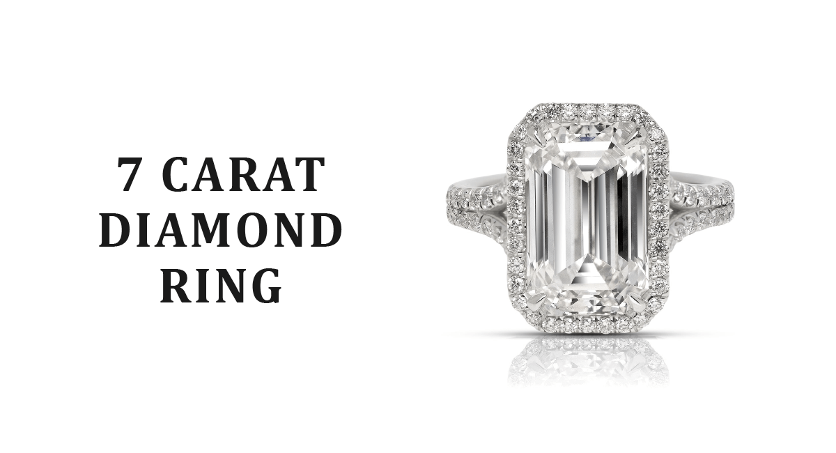 Stunning 7 Carat Diamond Ring that Set the Fashion Frenzy