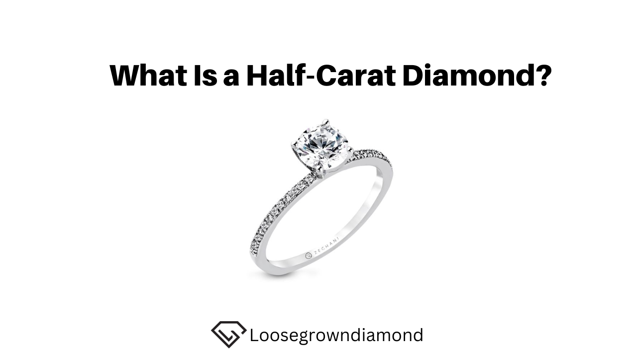 Half on sale carat diamond