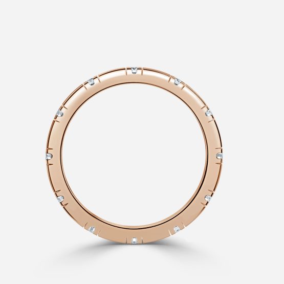Tuli Round Diamond Wedding Ring