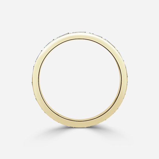 Baguette Cut Diamond Wedding Band