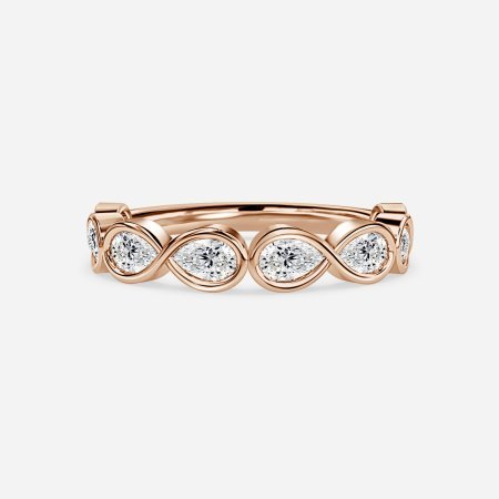 Pear Shaped Diamond Wedding Ring