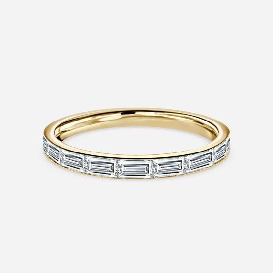 Baguette Cut Diamond Wedding Band