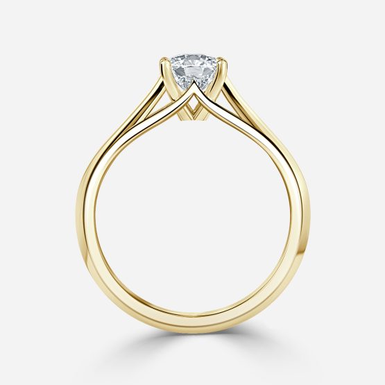Katelyn Cushion Solitaire Engagement Ring
